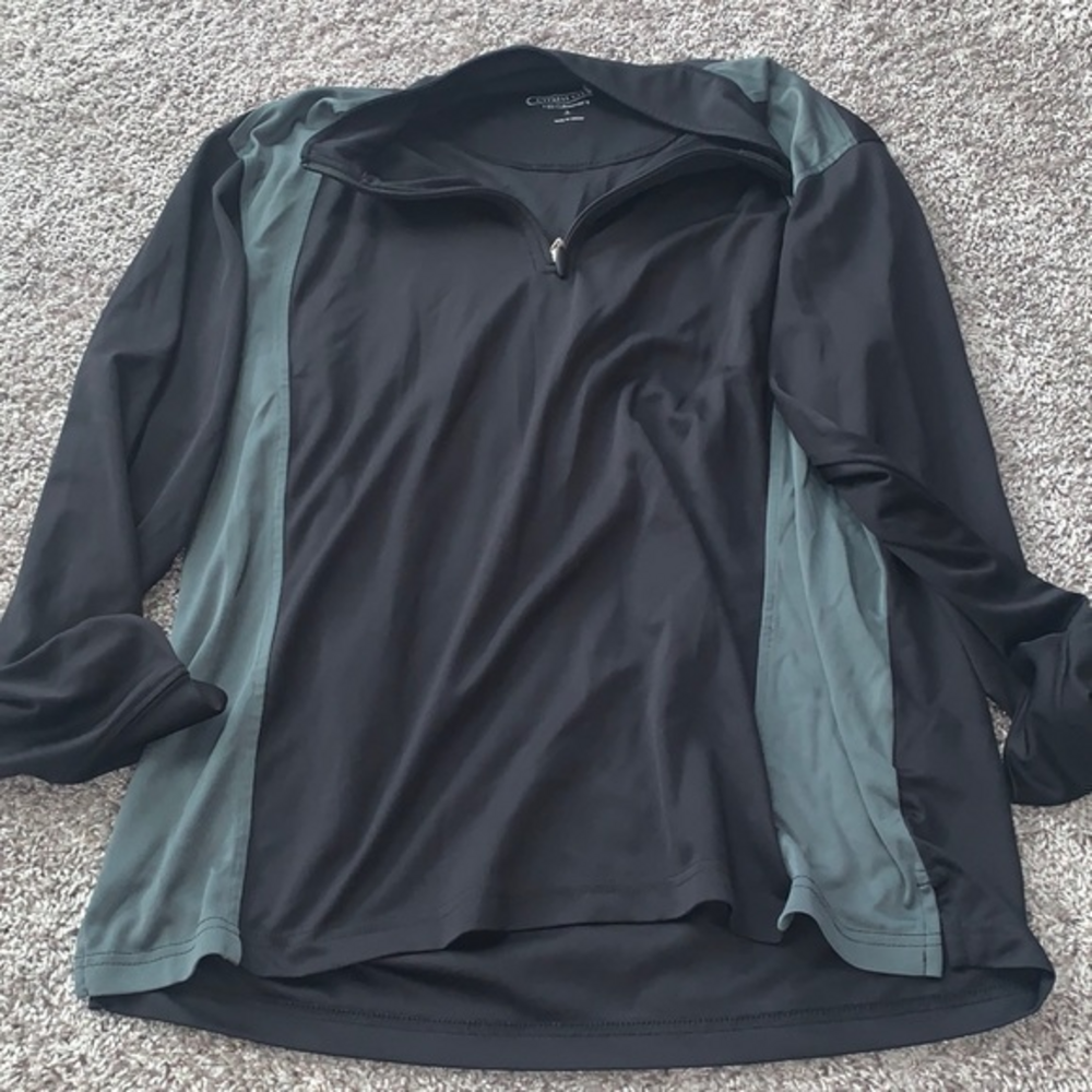 Cypress Club Size‎ Large Zip Long Sleeve Shirt Men